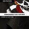 G128 Combo Pack: 6 Ft Tangle Free Aluminum Spinning Flagpole (Silver) & Pirate Jolly Roger Red Head Scarf Flag 3x5 Ft, ToughWeave Series Embroidered 300D Polyester | Pole with Flag Included